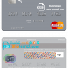 editable template, Yemen Housing Bank mastercard credit card template in PSD format