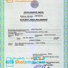 editable template, Indonesia birth certificate template in PSD format, fully editable