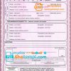 editable template, Mexico marriage certificate template in PSD format, fully editable