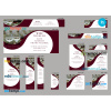 FREE editable template, # wine days editable banner template set of 13 PSD
