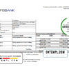 editable template, Azerbaijan Afbbank bank statement template in Excel and PDF format