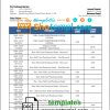 editable template, United Arab Emirates MCB bank statement template in Word and PDF format