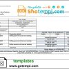 editable template, Vanuatu Asia Merchant bank statement template in Word and PDF format
