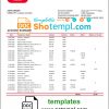 editable template, Zambia Absa bank statement template in Word and PDF format