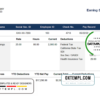 editable template, # clear talk pay stub template in Word and PDF format