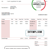 editable template, # fine touch pay stub template in Word and PDF format