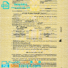 editable template, Philippines birth certificate template in PSD format, fully editable