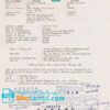 editable template, Taiwan birth certificate template in PSD format, fully editable