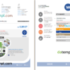 editable template, UAE Abu Dhabi Al Ain Distribution Co. Word and PDF utility bill template