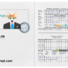 FREE editable template, Azerbaijan dog (animal, pet) passport PSD template, fully editable