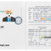 FREE editable template, Belarus dog (animal, pet) passport PSD template, completely editable