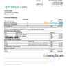 editable template, Equatorial Guinea CCEI Bank statement Excel and PDF template