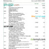 editable template, Finland Aland bank statement Excel and PDF template
