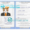 FREE editable template, Finland cat (animal, pet) passport PSD template, completely editable