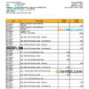 editable template, Hawaii First Hawaiian Bank statement Excel and PDF template