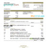 editable template, Iraq Rasheed bank statement Excel and PDF template