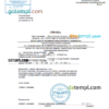 editable template, Kazakhstan Engineering and Technology University Word and PDF reference template