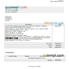 editable template, United Kingdom Inferno Solutions invoice Word and PDF template, fully editable