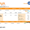editable template, USA financial company employee sheet template in Word and PDF format, version 4