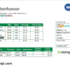 editable template, USA forest and paper company employee sheet template in Word and PDF format