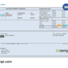 editable template, USA media company employee sheet template in Word and PDF format