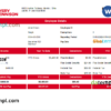 editable template, USA packaging company employee sheet template in Word and PDF format, version 2