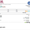 editable template, USA construction company employee sheet template in Word and PDF format