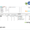 editable template, USA diagnostic company employee sheet template in Word and PDF format