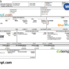 editable template, USA educational company employee sheet template in Word and PDF format