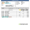 editable template, Cambodia J Trust Royal bank statement Word and PDF template