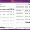 editable template, India AU Small Finance bank statement, Word and PDF template, 5 pages