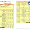 editable template, India Union Bank of India bank statement Word and PDF template, 2 pages