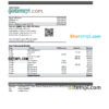 editable template, Jordan ABC bank statement Excel and PDF template