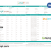editable template, Kenya CBA Loop bank statement, Word and PDF template, 6 pages