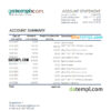 editable template, Kiribati Development Bank of Kiribati Excel and PDF template