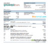 editable template, Marshall Islands ADB bank statement Excel and PDF template