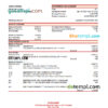 editable template, Myanmar Yoma bank statement Excel and PDF template