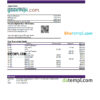 editable template, Netherlands SNS bank statement Excel and PDF template