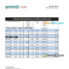 editable template, Qatar Islamic bank statement, Excel and PDF template