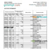 editable template, Slovakia Tatra bank statement, Excel and PDF template, version 2