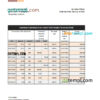 editable template, Somalia Amana bank statement, Excel and PDF template