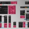 FREE editable template, # athletivity editable banner template set of 13 PSD