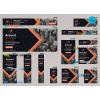 FREE editable template, # commerce field editable banner template set of 13 PSD