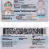editable template, Salvador ID card, PSD template, completely editable, with fonts