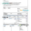 editable template, USA Cal State San Marcos payroll services company pay stub Word and PDF template