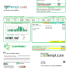 editable template, # flash project universal multipurpose utility bill, Word and PDF template