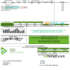 editable template, # net electric universal multipurpose utility bill, Word and PDF template