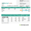 editable template, # spark master universal multipurpose utility bill, Word and PDF template