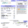 editable template, # surface project universal multipurpose utility bill, Word and PDF template