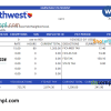 editable template, USA Southwest Airlines airlines company pay stub Word and PDF template